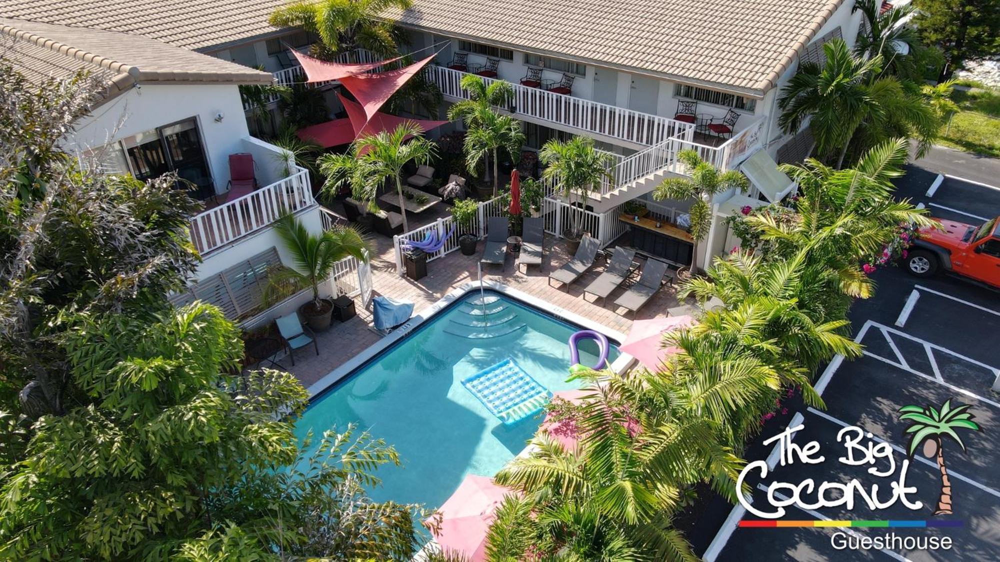 The Big Coconut Guesthouse - Gay Men'S Resort Fort Lauderdale Exterior foto